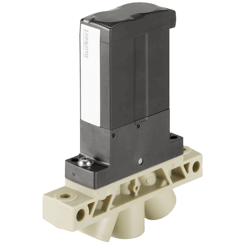 Burkert 2/2 and 3/2-Way Rocker Solenoid Valve, 6626